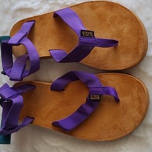 Women's Teva Ankle Sandals, Suede! Size 10